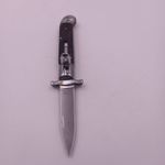 Sport si Outdoor - Camping - Cutite, bricege si accesorii - Cutite si bricege - Briceag cu Deschidere Automata, Maner Lucios, Otel, Husa, 20 cm - Infinity.ro