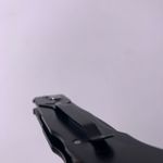 Sport si Outdoor - Camping - Cutite, bricege si accesorii - Cutite si bricege - Briceag Automat, Model Revolver, Negru, Lama Otel, Sistem Prindere la Curea, 17 cm - Infinity.ro