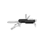 Sport si Outdoor - Camping - Cutite, bricege si accesorii - Cutite si bricege - Briceag Beaver multifunctional din otel inoxidabil cu maner negru - Infinity.ro
