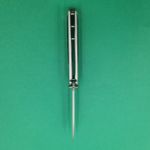 Sport si Outdoor - Camping - Cutite, bricege si accesorii - Cutite si bricege - Briceag cu Agatatoare, Deschidere Manuala, Model Scoarta de Copac, Argintiu, 20 cm - Infinity.ro