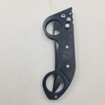 Sport si Outdoor - Camping - Cutite, bricege si accesorii - Cutite si bricege - Briceag 2 Inele, Deschidere Automata, Prindere Curea, Negru, 21 cm - Infinity.ro