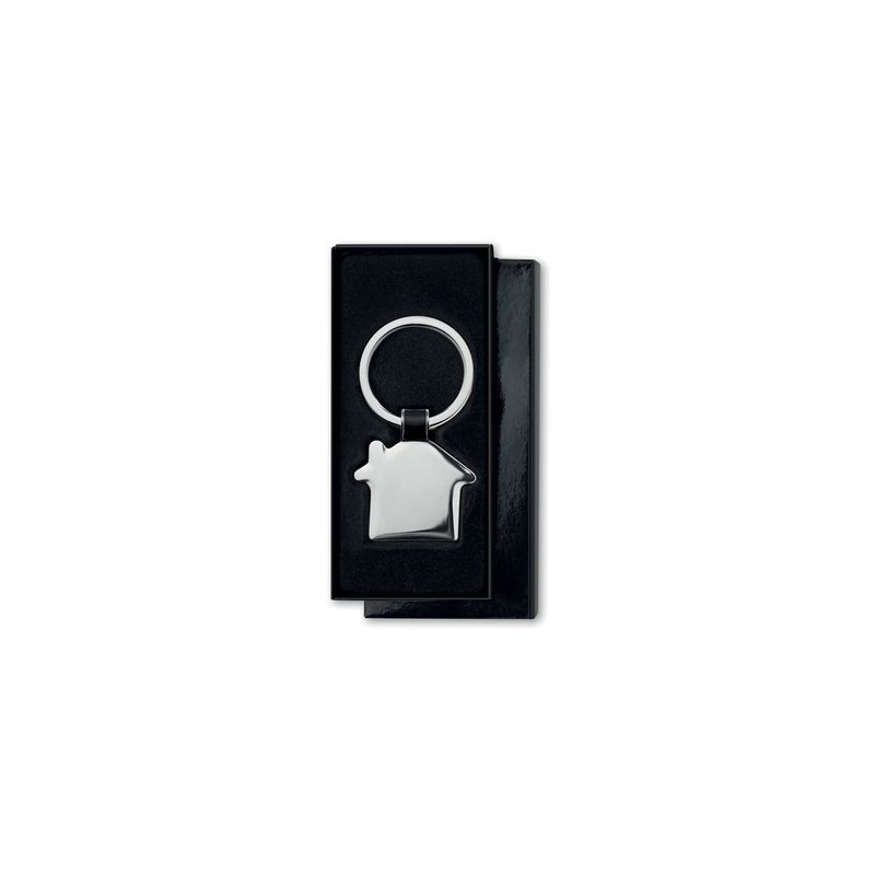 Fashion, accesorii si bijuterii - Barbati - Accesorii barbati - Alte accesorii barbati - Breloc metalic gravat personalizat cu poza si textul tau. casa. 6x3 cm. argintiu - Infinity.ro