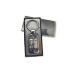 Fashion, accesorii si bijuterii - Barbati - Accesorii barbati - Alte accesorii barbati - Breloc personalizat dreptunghi cu casa decupata gravat cu poza si textul tau - Infinity.ro