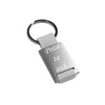 Fashion, accesorii si bijuterii - Barbati - Accesorii barbati - Alte accesorii barbati - Breloc metalic . gri. inox. gravat. personalizat cu poza si text - Infinity.ro