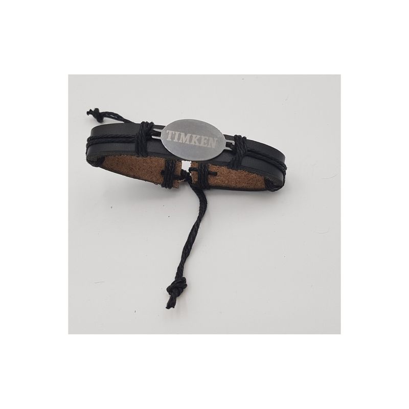 Fashion, accesorii si bijuterii - Femei - Bijuterii femei - Bratari femei - Bratara neagra piele ajustabila cu textul tau model 2 - Infinity.ro