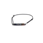 Fashion, accesorii si bijuterii - Femei - Bijuterii femei - Bratari femei - Bratara neagra cu snur ajustabil zodia taur - Infinity.ro