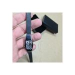 Fashion, accesorii si bijuterii - Femei - Bijuterii femei - Bratari femei - Bratara neagra barbati impletita cu placuta metalica gravata cu poza si textul tau. - Infinity.ro