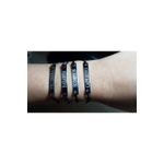 Fashion, accesorii si bijuterii - Femei - Bijuterii femei - Bratari femei - Bratara neagra cu snur ajustabil zodia leu - Infinity.ro