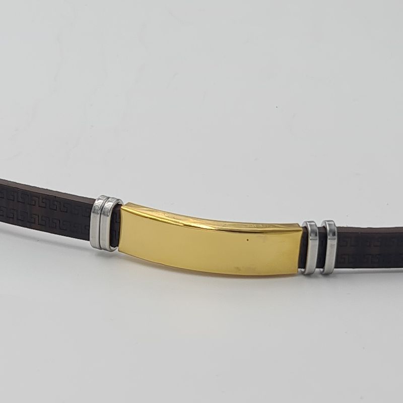 Fashion, accesorii si bijuterii - Femei - Bijuterii femei - Bratari femei - Bratara model Egipt, M2, aurie, personalizata cu textul tau. - Infinity.ro