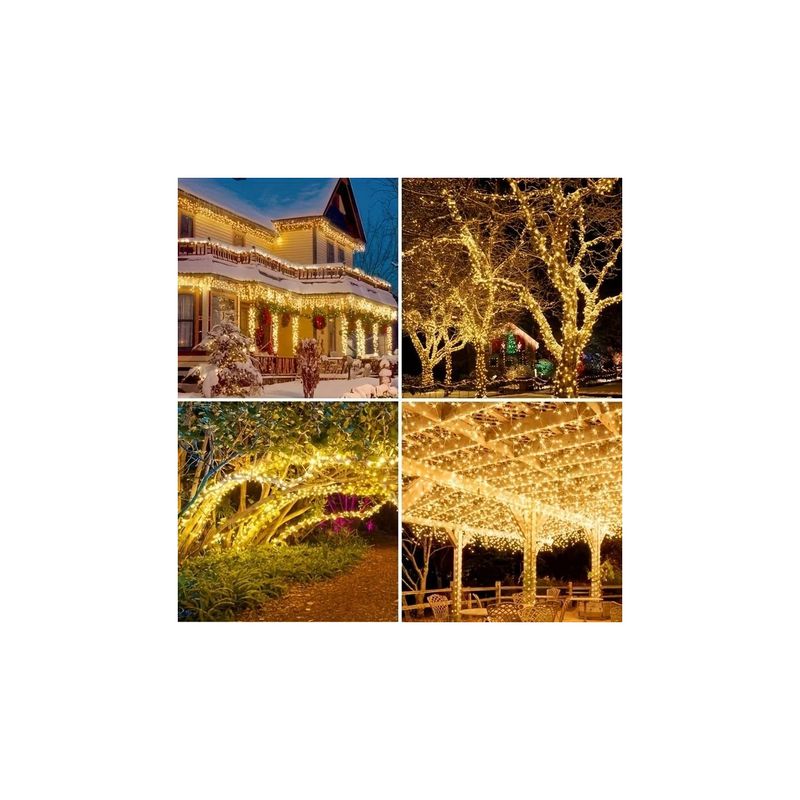 Casa si Gradina - Corpuri si surse de iluminat - Benzi LED - Banda Led cu Incarcare Solara, Lumina Alba - Infinity.ro