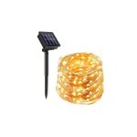 Casa si Gradina - Corpuri si surse de iluminat - Benzi LED - Banda Led cu Incarcare Solara, Lumina Alba - Infinity.ro