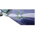 Market - Cadouri - Flori si aranjamente - Aranjament floral, masini, tematica nunta, albastru, 3 m, trandafiri - Infinity.ro