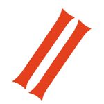 Sport si Outdoor - Accesorii si echipamente sportive - Articole pentru suporteri - Aplauze gonflabile tip clappers pentru suporteri, rosu - Infinity.ro