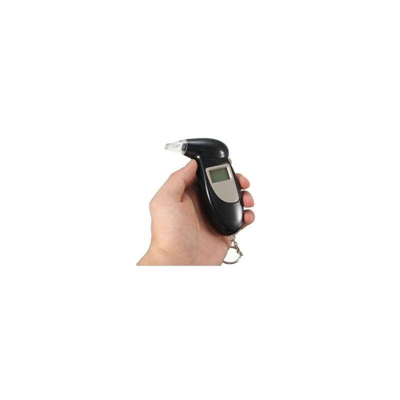 Ingrijire personala si Cosmetice - Teste medicale rapide - Testere alcoolemie - Alcool tester digital cu display LCD, Etilotest digital, 5 mustiuc, plastic - Infinity.ro