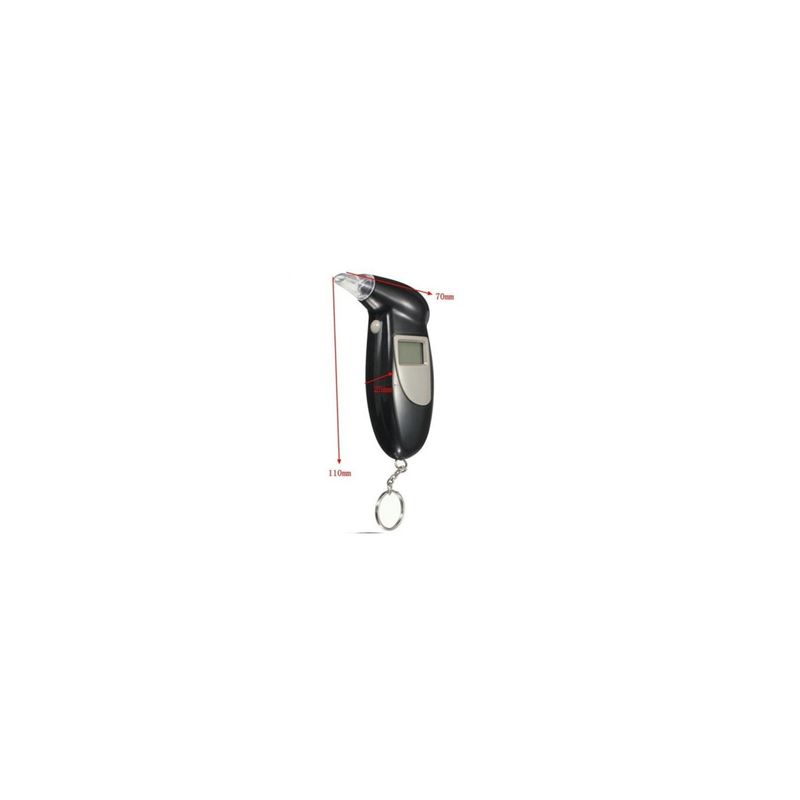 Ingrijire personala si Cosmetice - Teste medicale rapide - Testere alcoolemie - Alcool tester digital cu display LCD, Etilotest digital, 5 mustiuc, plastic - Infinity.ro