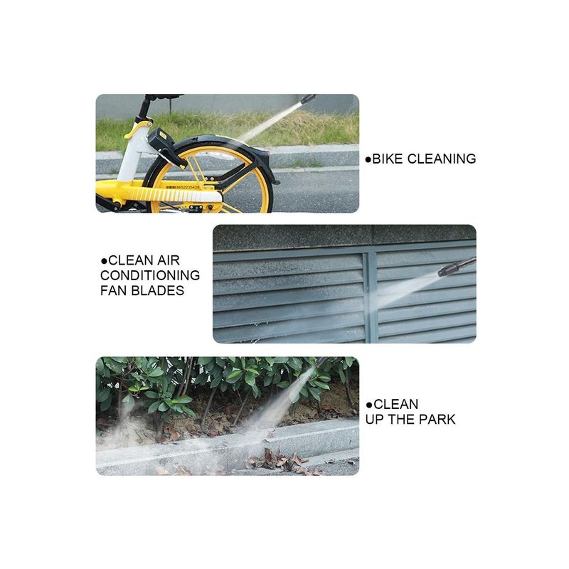 Casa si Gradina - Constructii - Scule electrice si accesorii - Aparate de spalat cu presiune - Aparat de spalat auto de inalta presiune, 1500 W, 2 baterie 48V - Infinity.ro