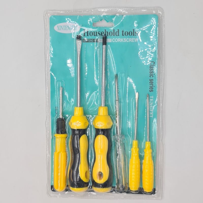 Casa si Gradina - Constructii - Scule de mana si unelte - Surubelnite - 6 surubelnite, cruce si dreapta - Infinity.ro