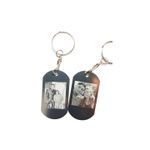 Fashion, accesorii si bijuterii - Barbati - Accesorii barbati - Alte accesorii barbati - Breloc personalizat cu placuta aluminiu gravat cu poza si text - Infinity.ro