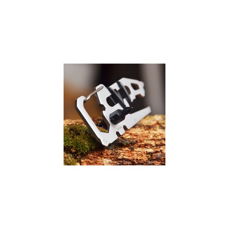Sport si Outdoor - Camping - Cutite, bricege si accesorii - Unelte multifunctionale - Card Multifunctional , 15 in 1, Surubelnita, Desfacator, Negru, 66x31x2.5mm - Infinity.ro