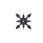 Sport si Outdoor - Camping - Cutite, bricege si accesorii - Cutite si bricege - Steluta ninja pentru aruncat la tinta, neagra, 8 colturi, 6 cm - Infinity.ro