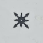 Sport si Outdoor - Camping - Cutite, bricege si accesorii - Cutite si bricege - Steluta ninja pentru aruncat la tinta, neagra, 8 colturi, 6 cm - Infinity.ro
