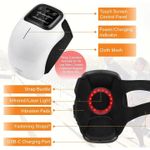 Ingrijire personala si Cosmetice - Sanatate si wellness - Articole wellness - Aparate si dispozitive de masaj - Aparat Electric de Masaj pentru Durere Genunchi, cu Functie de Caldura si Vibratii, 245x145x140mm - Infinity.ro
