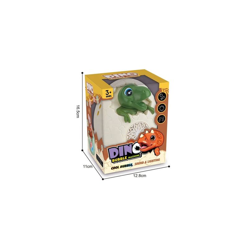 Jucarii, Copii si Bebe - Jucarii si jocuri - Jucarii & jocuri educative - Jucarii interactive - Jucarie Dinazaur Interactiva de Facut Baloane de Sapun, multicolor,11.5 cmx9.5 cmx 13 cm - Infinity.ro