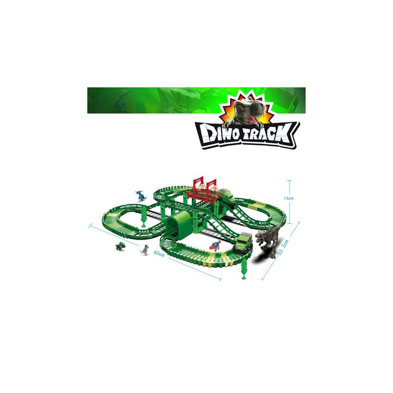 Jucarii, Copii si Bebe - Jucarii si jocuri - Seturi de constructie si cuburi - Seturi de constructie - Jucarie de constructie, cu masini electric, circuit de curse, pentru copii, 60 X 53 X 14 cm - Infinity.ro