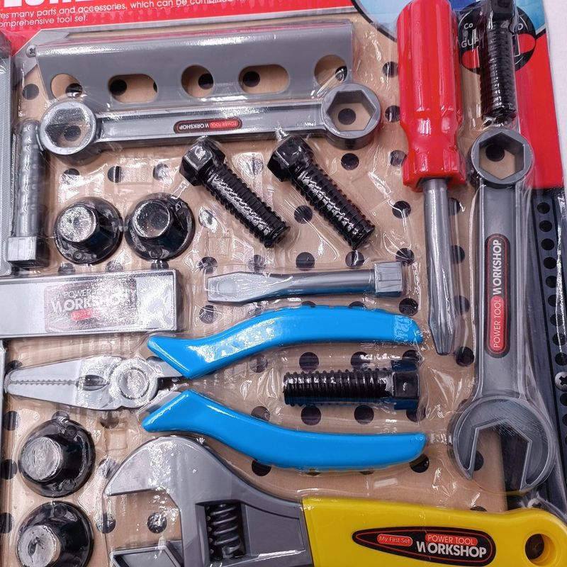 Jucarii, Copii si Bebe - Jucarii si jocuri - Seturi de constructie si cuburi - Seturi de constructie - Trusa Constructor cu 19 Piese Pentru Copii, Diferite Accesorii, Plastic, Multicolor - Infinity.ro