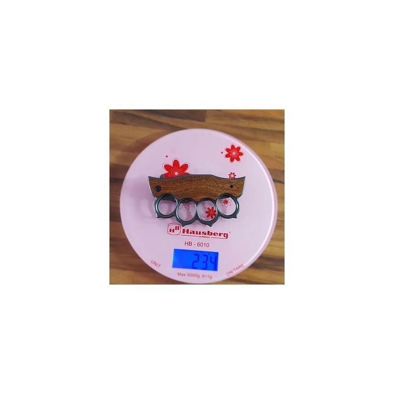 Sport si Outdoor - Sporturi de contact - Produse autoaparare - Rozeta pumnal box cu cutit briceag lemn - Infinity.ro