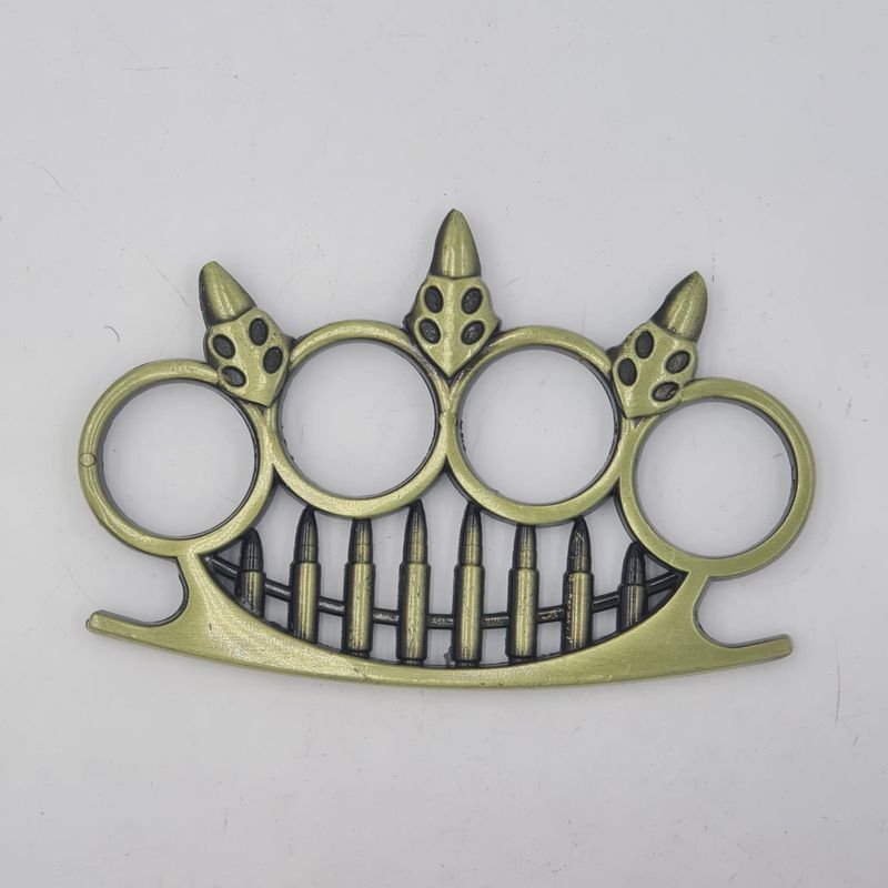 Sport si Outdoor - Sporturi de contact - Produse autoaparare - Pumnal Tip Box, Autoaparare, Model Gloante Verde - Infinity.ro