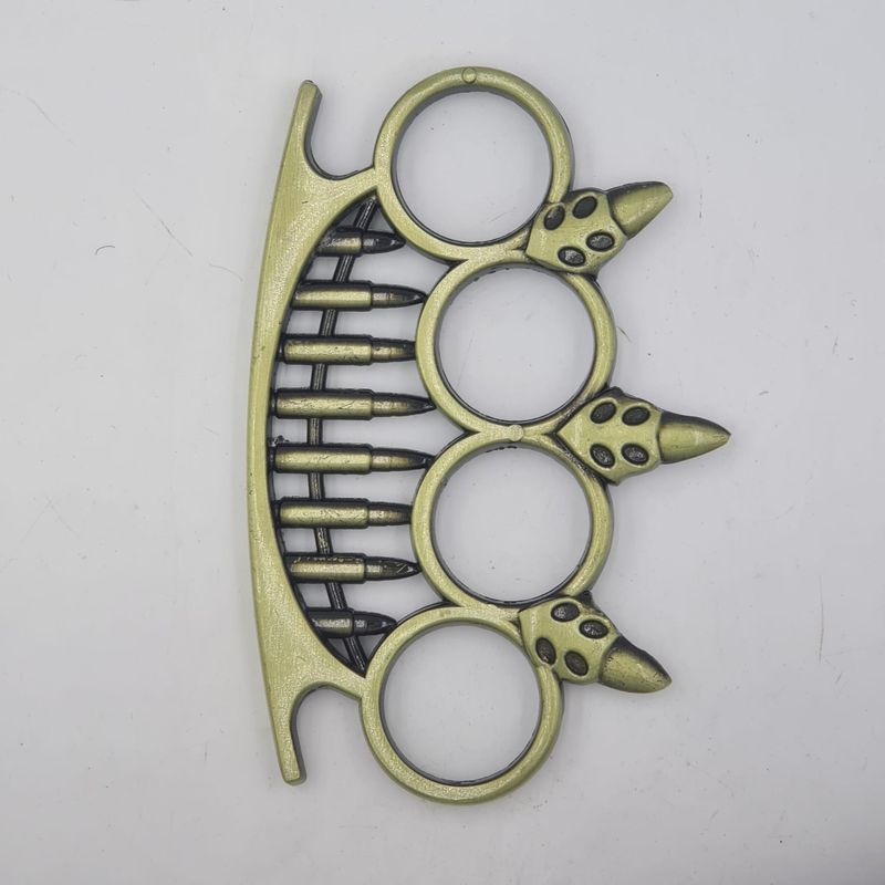 Sport si Outdoor - Sporturi de contact - Produse autoaparare - Pumnal Tip Box, Autoaparare, Model Gloante Verde - Infinity.ro