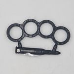 Sport si Outdoor - Sporturi de contact - Produse autoaparare - Pumnal Tip Box, Autoaparare, Maner Glont, Lama, Negru - Infinity.ro