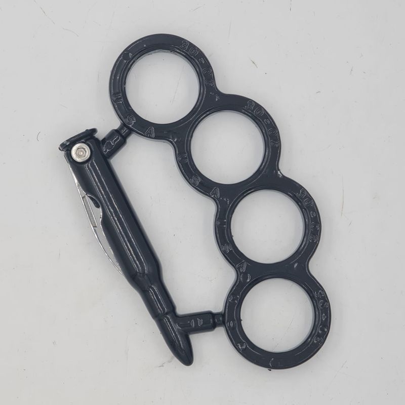 Sport si Outdoor - Sporturi de contact - Produse autoaparare - Pumnal Tip Box, Autoaparare, Maner Glont, Lama, Negru - Infinity.ro