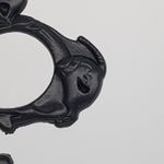 Sport si Outdoor - Sporturi de contact - Produse autoaparare - Pumnal tip box, rozeta autoaparare, 3 cap mort, 1 cm grosime, negru - Infinity.ro