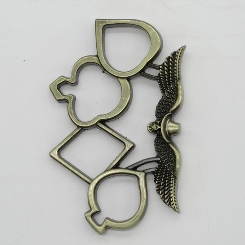 Sport si Outdoor - Sporturi de contact - Produse autoaparare - Pumnal tip box, inger al mortii, verde, 1 cm, poker - Infinity.ro