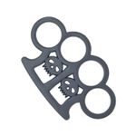 Sport si Outdoor - Sporturi de contact - Produse autoaparare - Pumnal Tip Box, Autoaparare, Maner Craniu Dublu, Negru - Infinity.ro