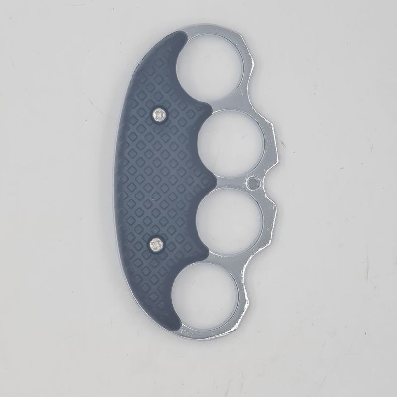 Sport si Outdoor - Sporturi de contact - Produse autoaparare - Pumnal Tip Box, Autoaparare, Maner Grip, Argintiu - Infinity.ro