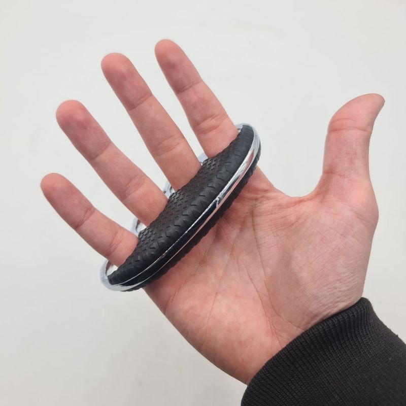 Sport si Outdoor - Sporturi de contact - Produse autoaparare - Pumnal Tip Box, Autoaparare, Maner Grip, Argintiu - Infinity.ro