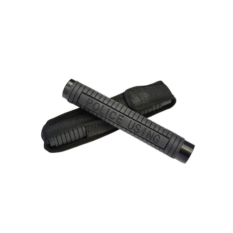 Sport si Outdoor - Sporturi de contact - Produse autoaparare - Baston telescopic din otel, 64 cm, 3 sectiuni, husa,  610 g, P2 - Infinity.ro