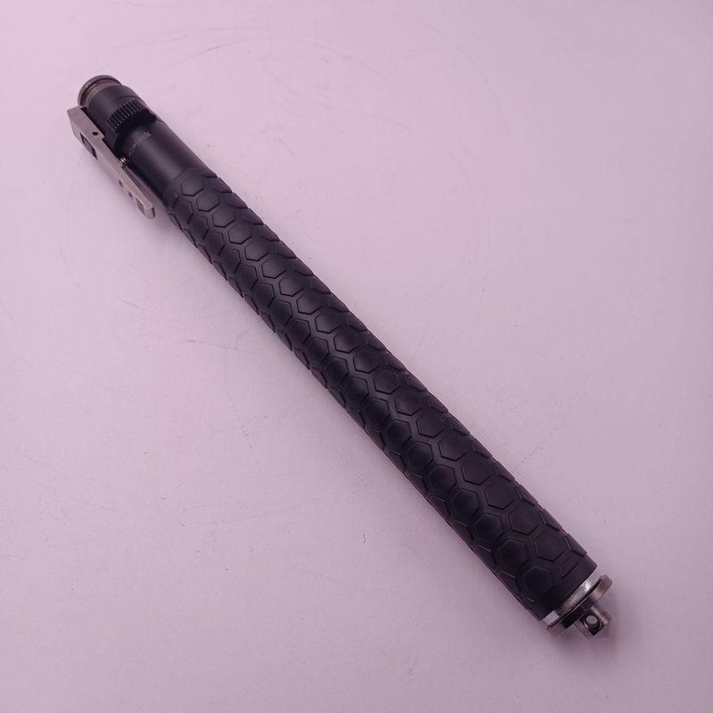 Sport si Outdoor - Sporturi de contact - Produse autoaparare - Baston Telescopic Automat, Otel, Husa, Spart Geam, Maner Anti Alunecare, 64 cm, Negru - Infinity.ro