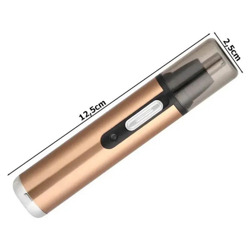 Ingrijire personala si Cosmetice - Aparate & accesorii ingrijire personala - Aparate de ras si tuns - Aparate de tuns - Trimmer 2 in 1 pentru nas, urechi, barba si perciuni, reincarcabil, compact ABYZ - Infinity.ro