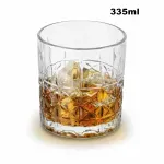 Casa si Gradina - Bucatarie si vesela - Cani si pahare - Pahare - Set 6 pahare din sticla pentru whisky cu model, 335 ml, calitate premium ABYZ - Infinity.ro