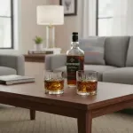 Casa si Gradina - Bucatarie si vesela - Cani si pahare - Pahare - Set 6 pahare din sticla pentru whisky cu model, 335 ml, calitate premium ABYZ - Infinity.ro