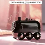 TV, Audio-Video si Foto - Portabile audio - Boxe portabile - Boxa Bluetooth HL-555 tren, sunet stereo 10W, design retro, portabila, negru ABYZ - Infinity.ro