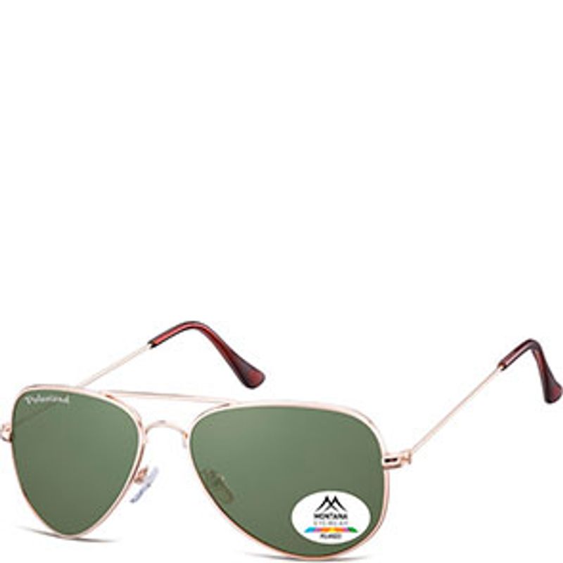 Fashion, accesorii si bijuterii - Barbati - Accesorii barbati - Ochelari de soare barbati - Ochelari de soare polarizati Montana Eyewear MP94E, gold, G15 lenses - Infinity.ro