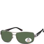 Fashion, accesorii si bijuterii - Barbati - Accesorii barbati - Ochelari de soare barbati - Ochelari de soare polarizati Montana Eyewear MP102A, light gunmetal, G15 lenses - Infinity.ro