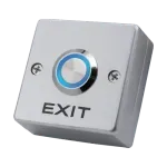 Casa si Gradina - Electrice - Smart Home - Accesorii control acces si supraveghere - Buton de iesire, montaj aparent, aliaj, LED, NO-COM CSB-503LS - Infinity.ro