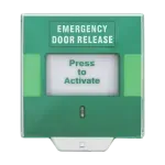 Casa si Gradina - Electrice - Smart Home - Accesorii control acces si supraveghere - Buton resetabil din plastic pentru iesire de urgenta, LED, buzzer - CSAccess CSB-802 - Infinity.ro