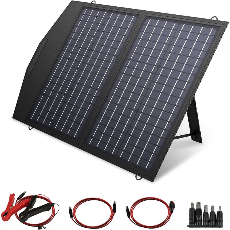 Sport si Outdoor - Camping - Articole solare camping - Panouri solare camping - Panou Solar 100 Watt, THK, porturi USB duble, incarca smartphone-uri, power bank-uri, laptop-uri, tablete - Infinity.ro